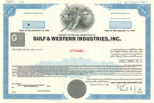 Gulf and Western Industries, Inc.